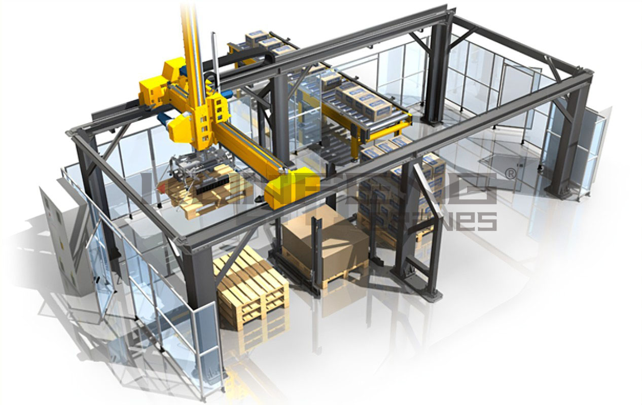 Application structure characteristics of loading and unloading truss manipulator