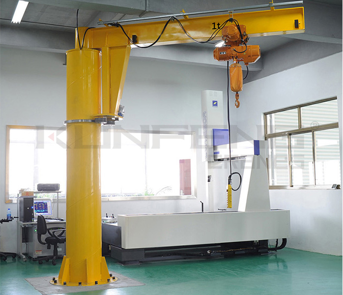 Clean Column Jib Crane Clean Column Jib Crane