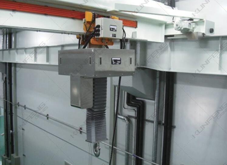 Technical features of clean room cranes for the semiconductor industry