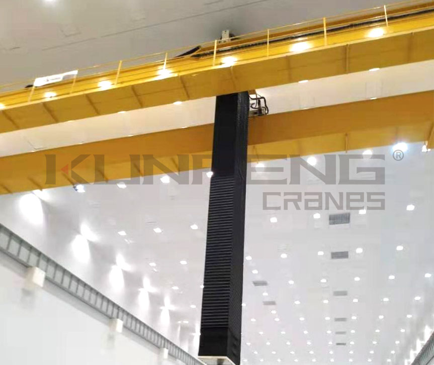 10 Ton Type Single Girder Overhead Crane with Electric Hoist Working for Clean Room