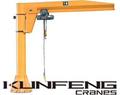 What are the safety devices of jib cranes?