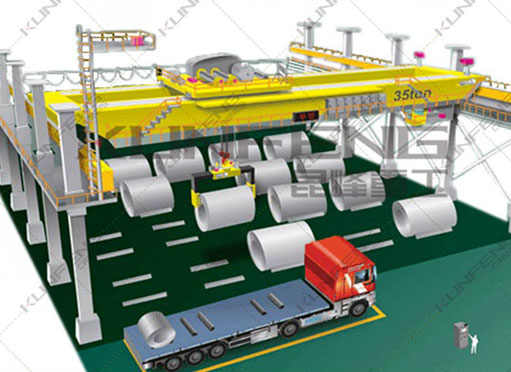 The application of unmanned crane in the management of the reservoir area