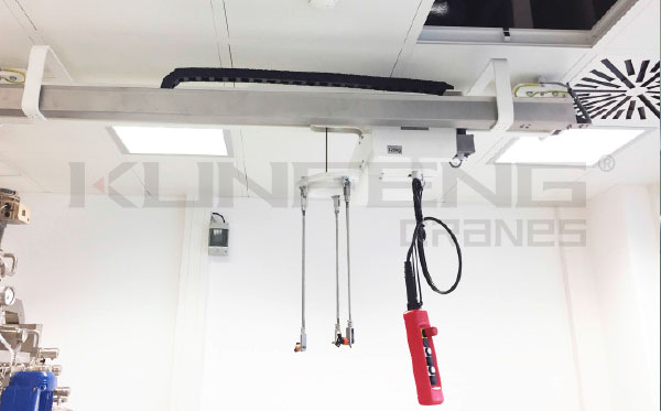 Precautions for operation of single-girder crane in clean room