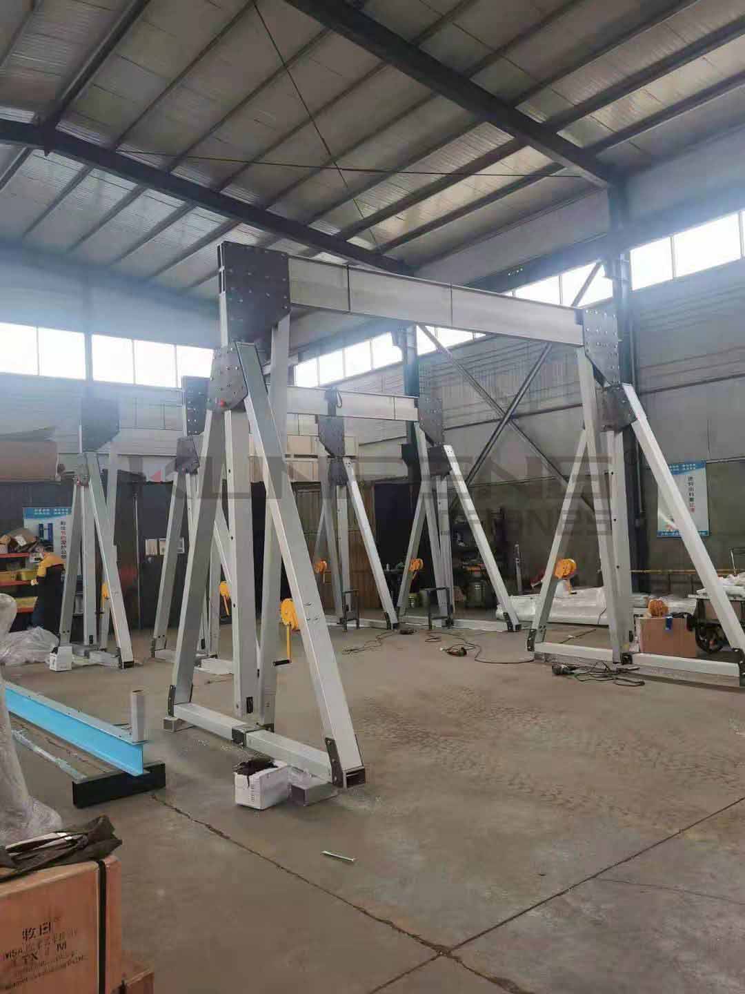 Aluminum Gantry Cranes Are Designed For Mobility