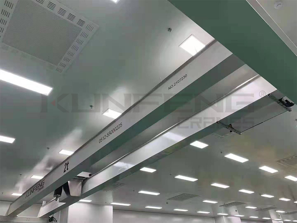 Laboratory Clean Room Overhead Crane