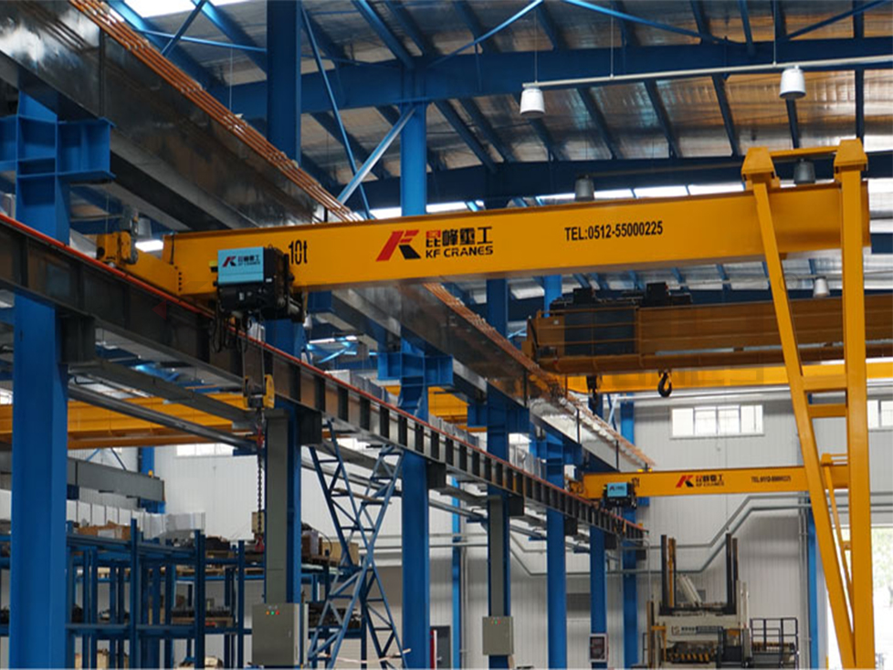 Electric Hoist Semi-gantry Mobile Crane