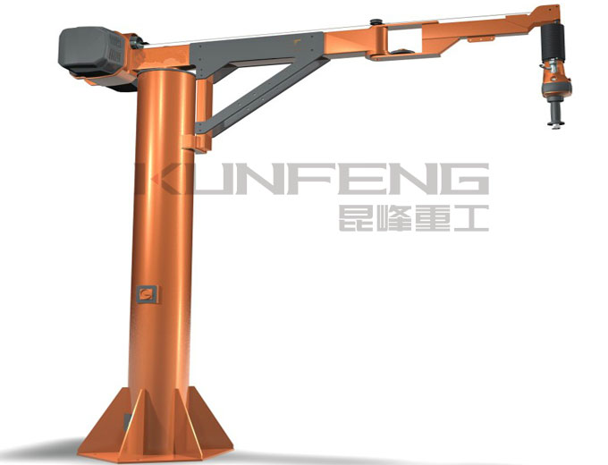 300kg column type intelligent Articulating Jib Cranes