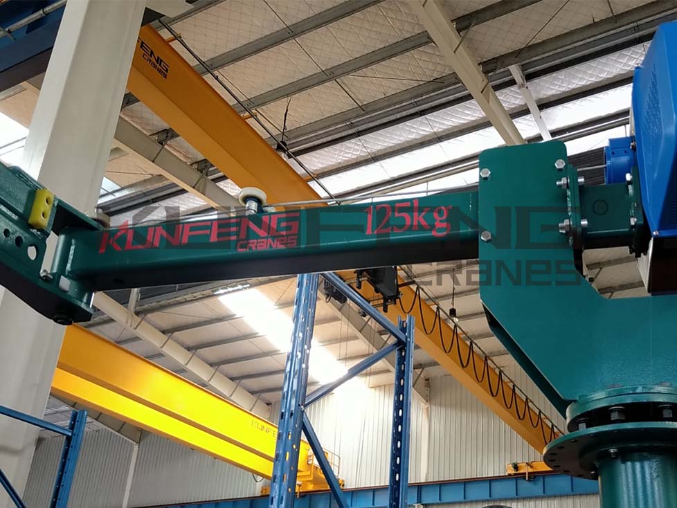 360° pillar jib crane