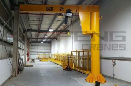 Column Jib crane to meet your lifting and transportation needs