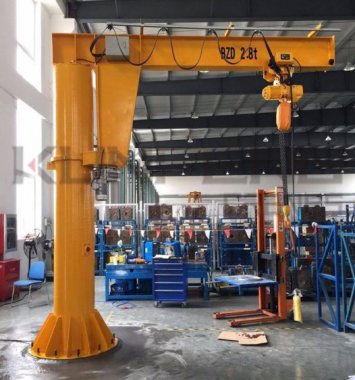 Classification of cantilever Jib cranes with light working strength