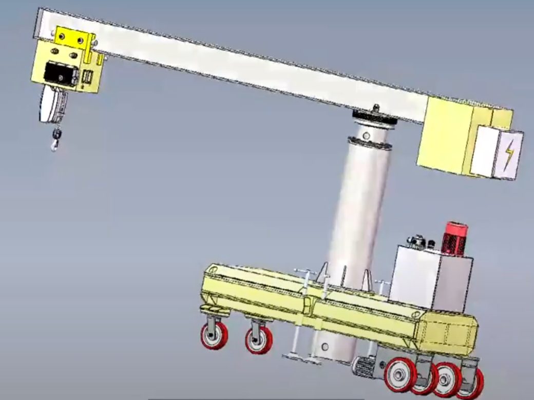 cleanroom Jib crane
