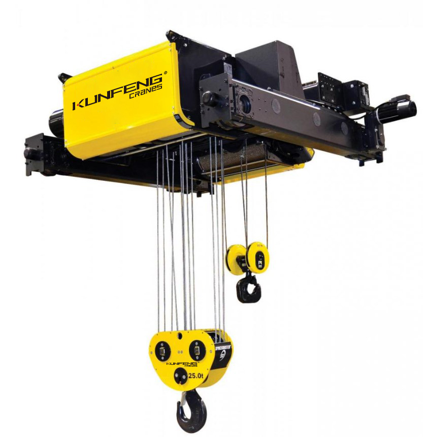 25 ton double hook hoist