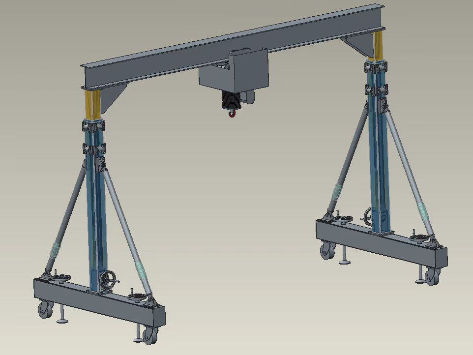 Portable gantry crane