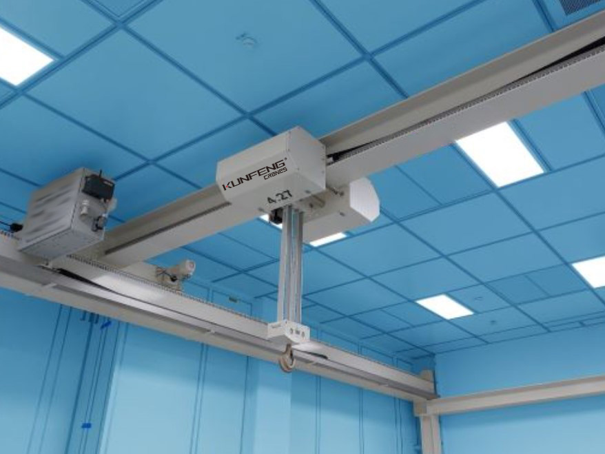 single girder cleanroom crane