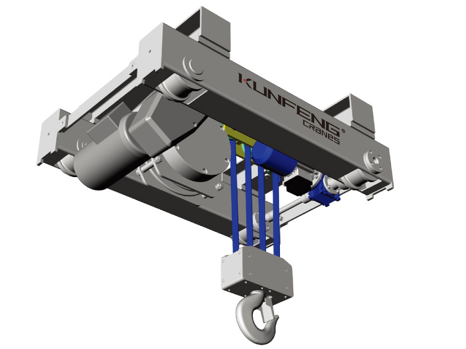 Upgraded Cleanroom Belt Crane for Sentitive Environment