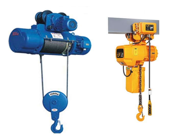 Chain Hoist vs Wire Rope Hoist- How to choose Electric Hoist