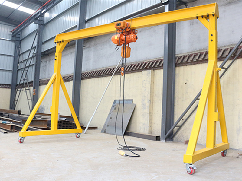 Rail Mounted Single Beam Gantry Crane