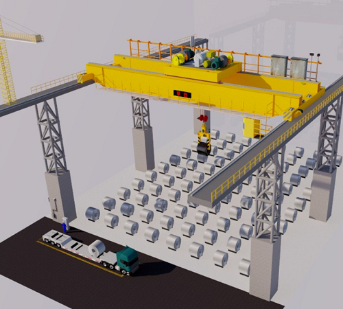 Remote Control Automated Smart Crane