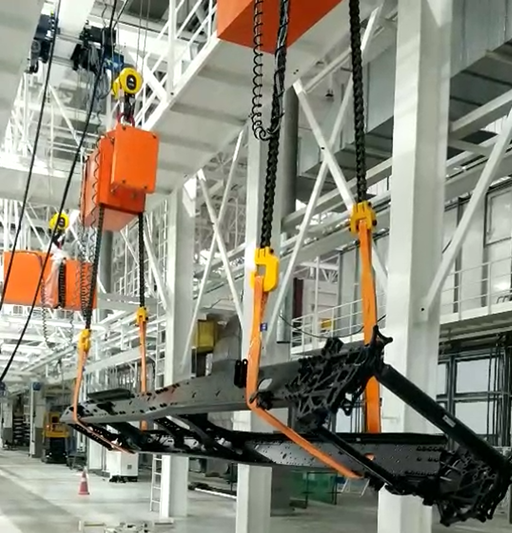 Automobile Chassis Flip Device