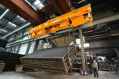 Application of Chain Load Turning Device in Foundry