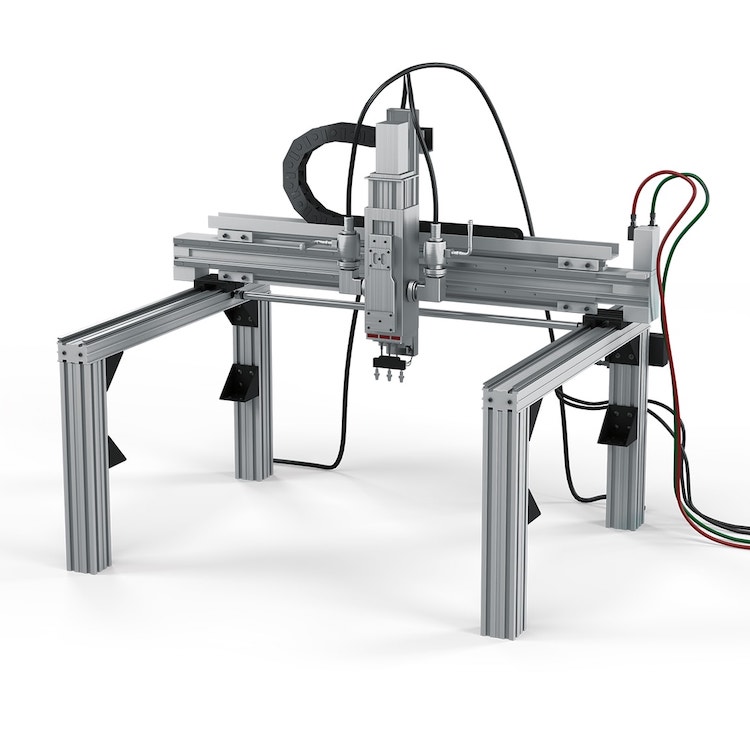 Intelligent gantry truss