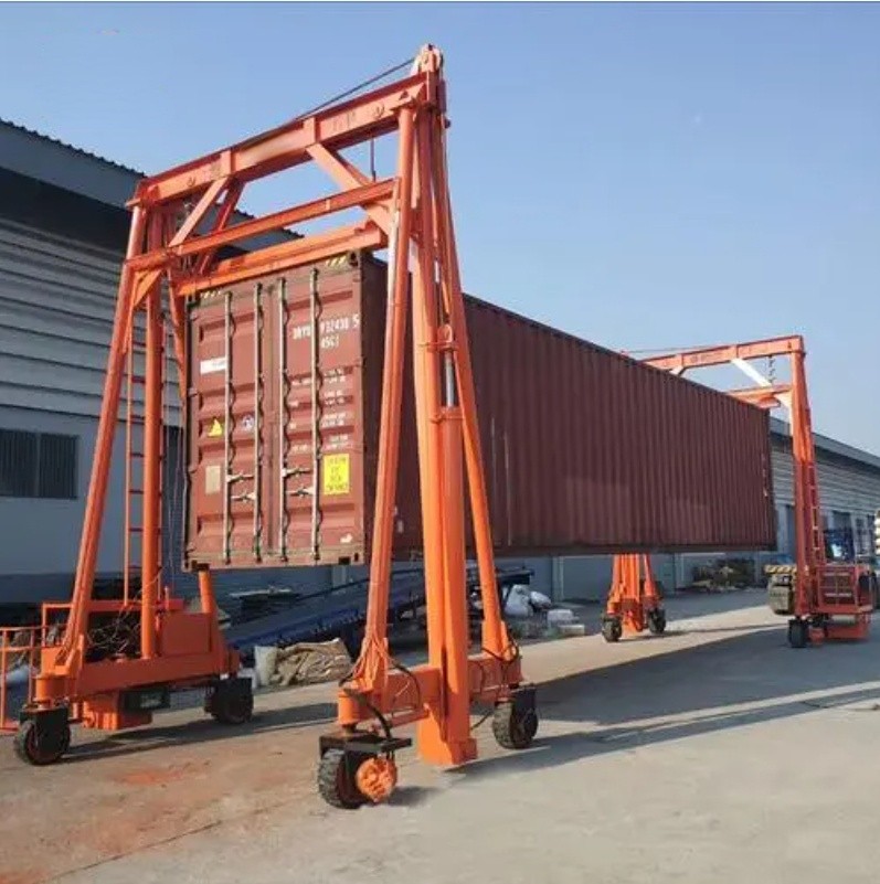 RTG Rubber Tyre Container Gantry Crane