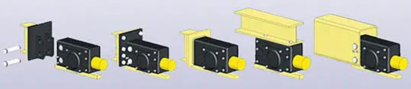 wheel blocks different connections
