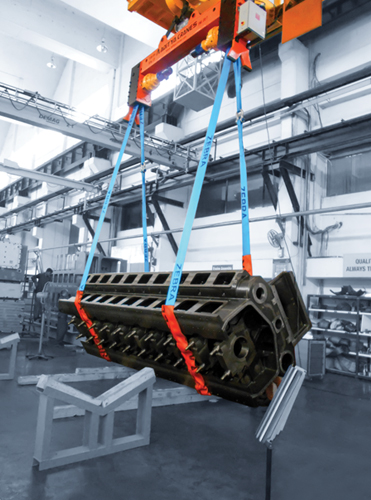 Suspension load turning units