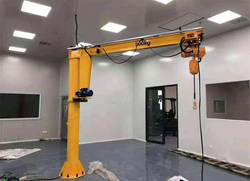 Electric rotating jib crane