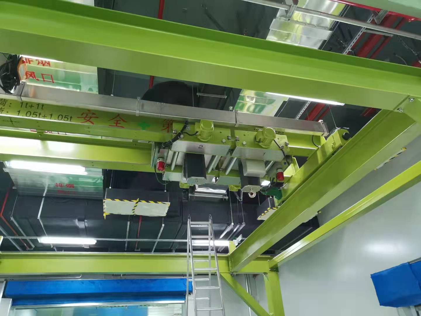 Heavy Duty Overhead Crane for Clean Environments