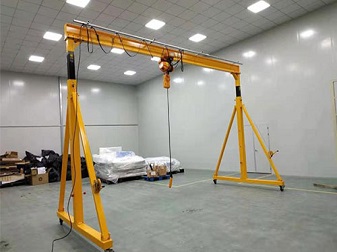 Industrial Adjustable Height Gantry Crane