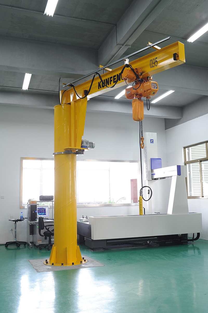 Single beam jib crane