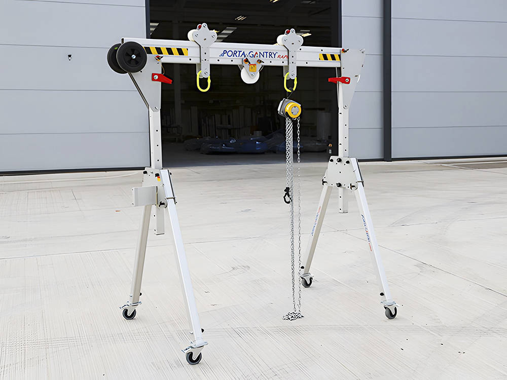 Installation of Foldable Aluminum Alloy Gantry