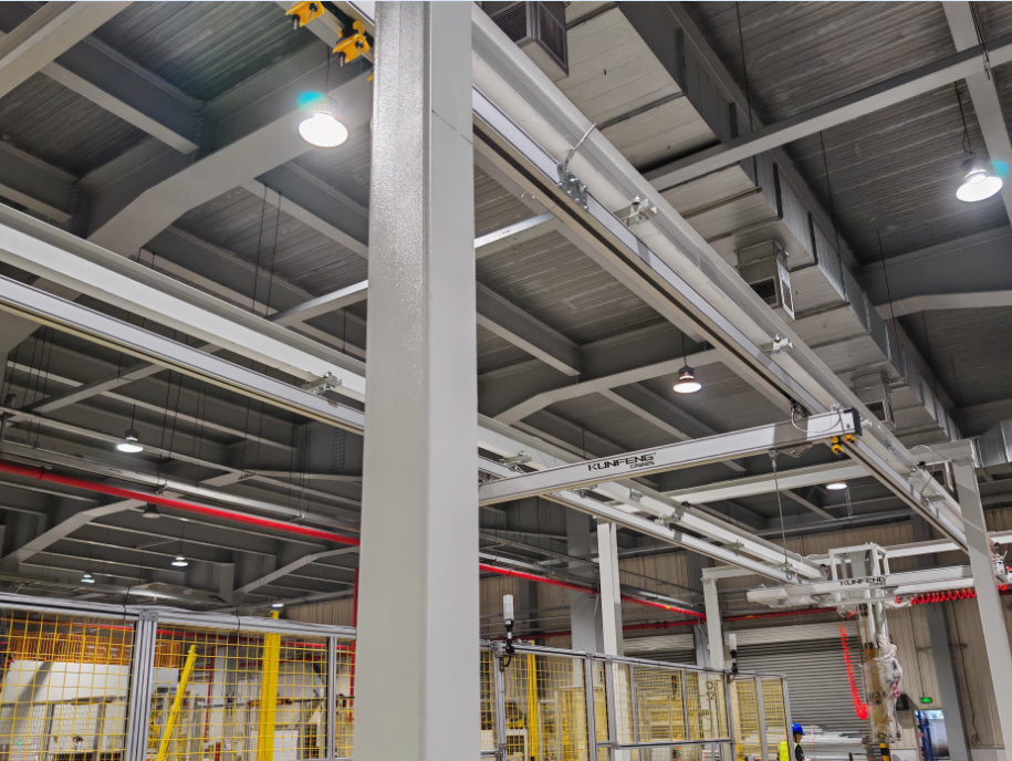 Aluminum Suspension Workstation Bridge Crane