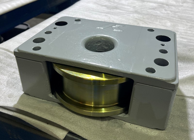 DRS travel wheel block