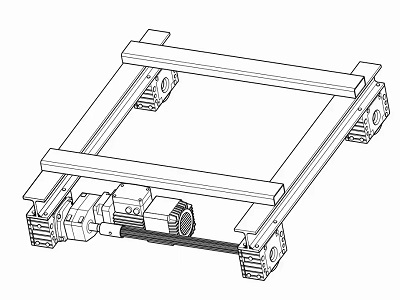 DRSA Wheel Block System for Crane End Carriage Beam